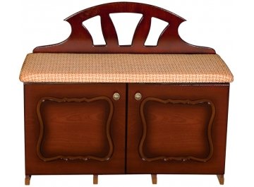 Тумба для обуви Шарлиз-1 орех тёмный