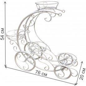 Подставка для цветов Кабриолет мини