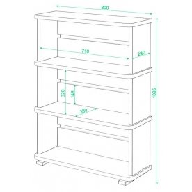 Стеллаж СБ-25/3