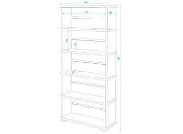 Стеллаж СБ-25/5