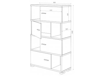 Стеллаж Эланта-30/4