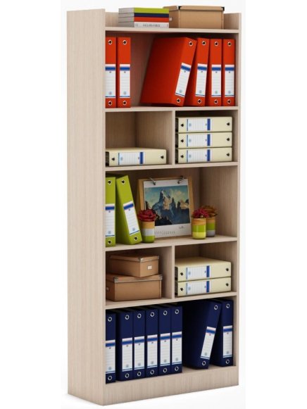 Стеллаж Атлант-8 дуб молочный