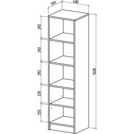 Стеллаж Бостон-1