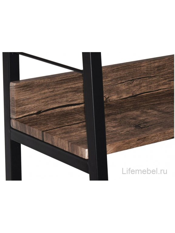 Стеллаж Brabix Loft SH-003 морёный дуб