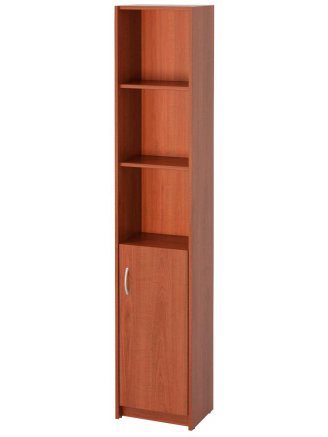 Стеллаж Милана-10 правый вишня