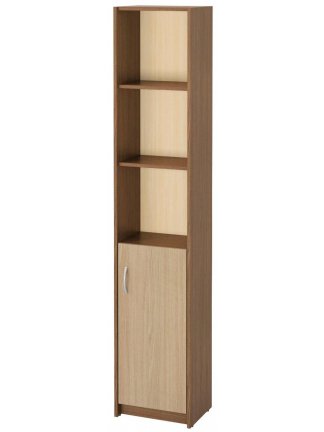 Стеллаж Милана-10 правый ясень темный / ясень светлый