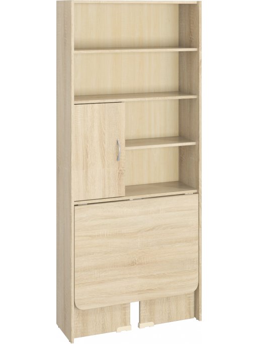 Стеллаж Милана-4 дуб сонома