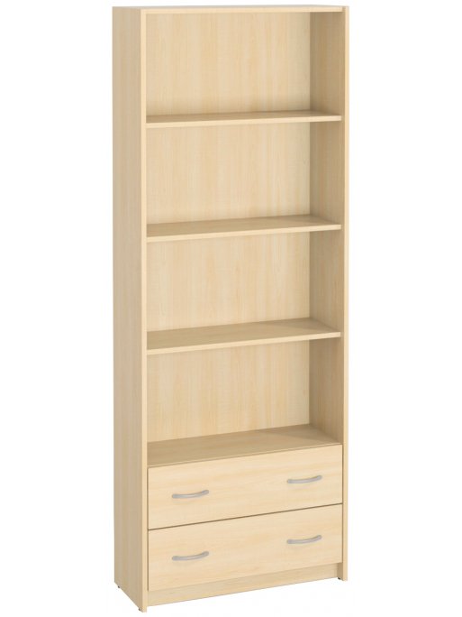 Стеллаж Милана-7 дуб молочный