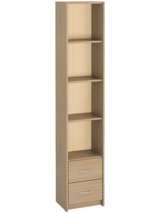 Стеллаж Милана-8 ясень светлый