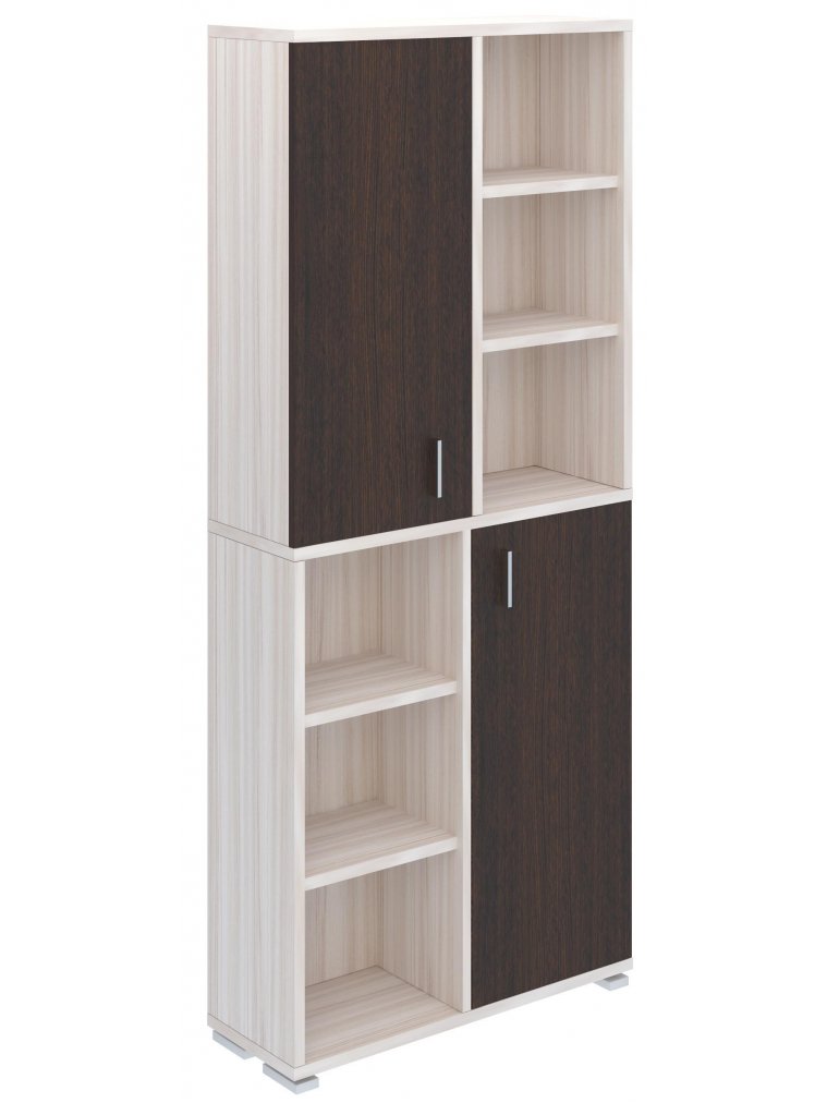 Стеллаж Феланта-30-2 КВ карамель / венге