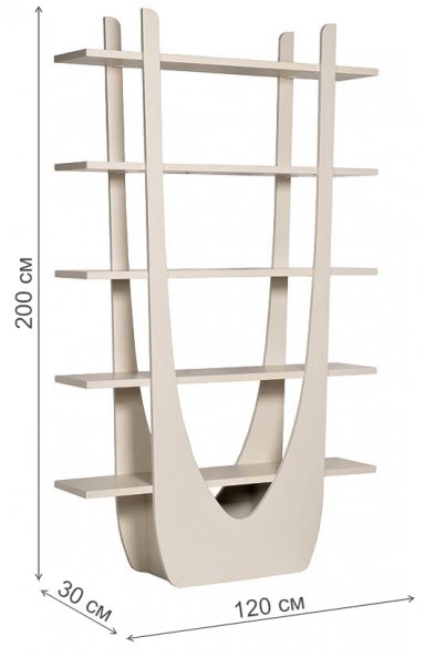 Стеллаж Quadro 58DB-SH15873