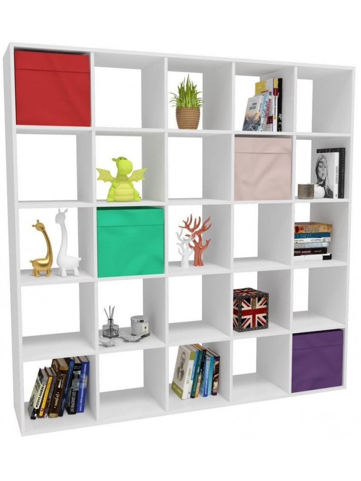 Стеллаж СИ55 белый