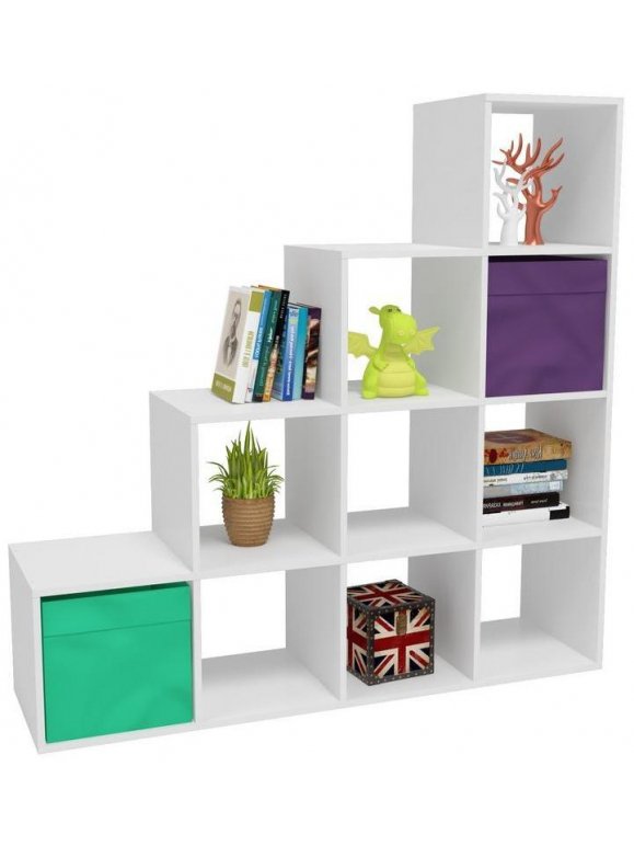 Стеллаж СИ-Л44 белый