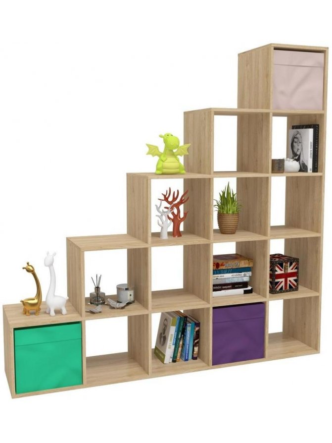 Стеллаж СИ-Л55 дуб сонома