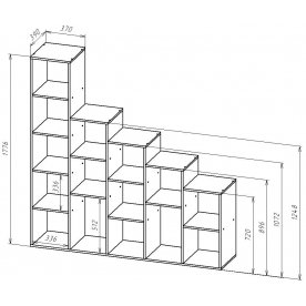 Стеллаж СТ-Л175