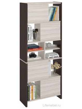 Стеллаж СТЛ-ЗВХ ВК венге / карамель