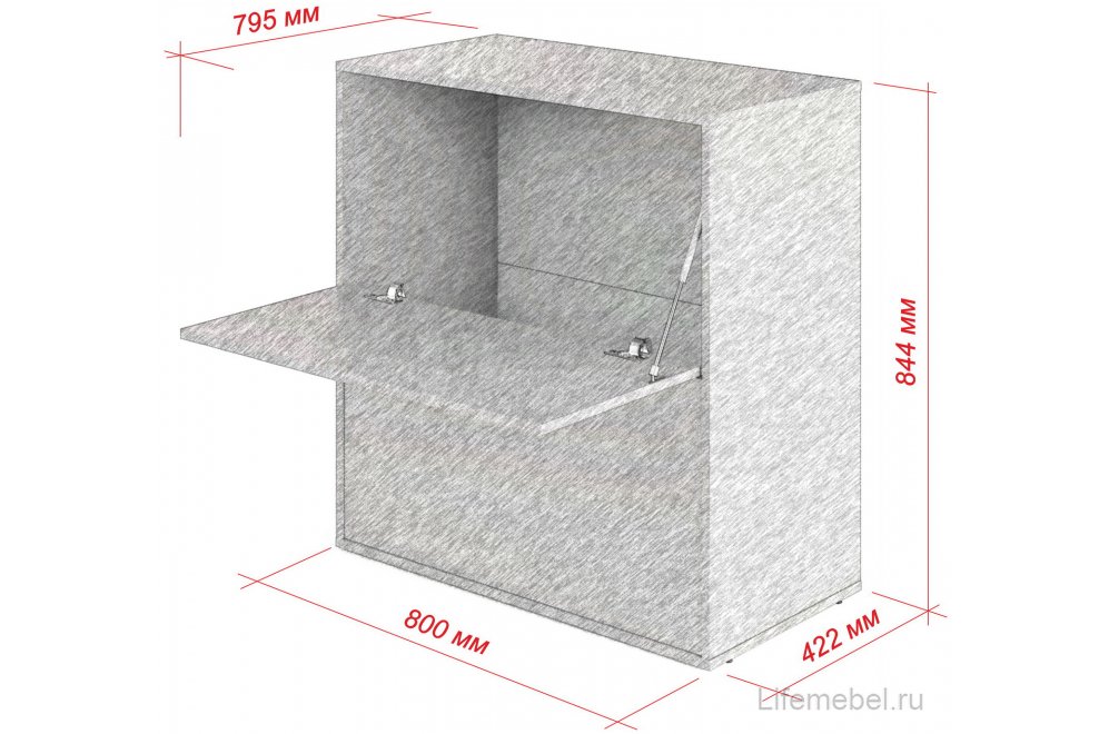 Тумба Банга-4 ясень темный / ясень светлый