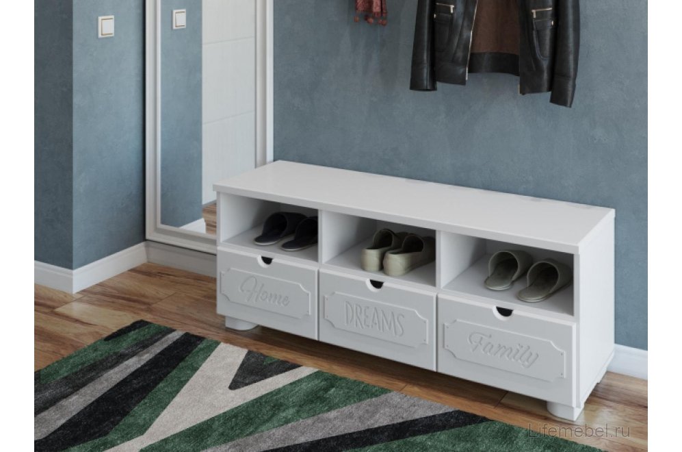 Тумба ДримСтар ДС-16 белое дерево