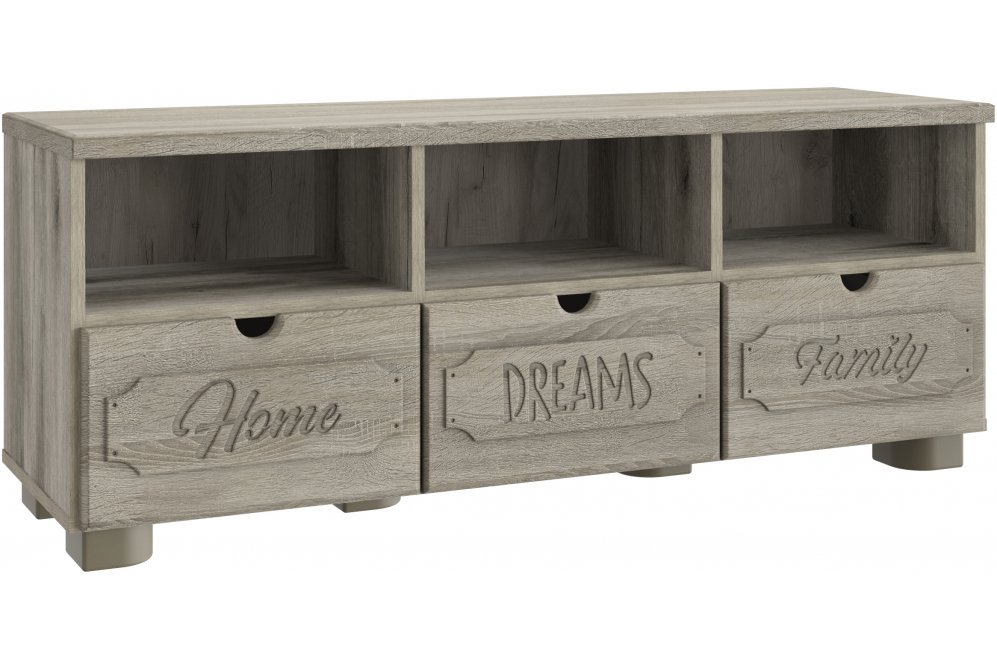 Тумба ДримСтар ДС-16 дуб эвок / дуб сонома темный