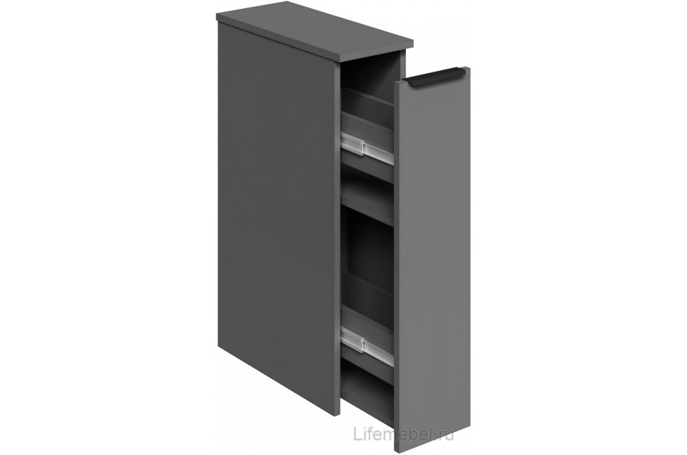 Тумба К-40 серый графит