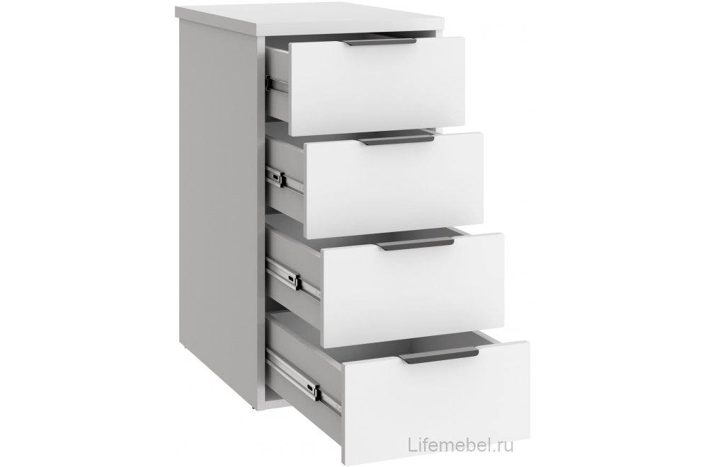 Тумба К-52 белый структурный / меренга