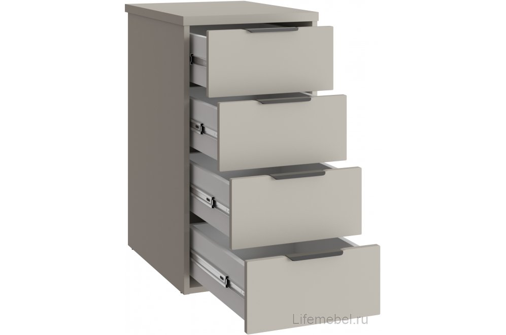 Тумба К-52 глиняный серый / риолит