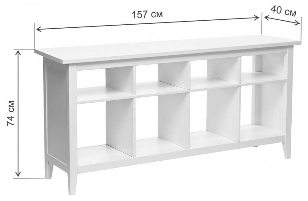 Тумба Leset Мира 00 черный