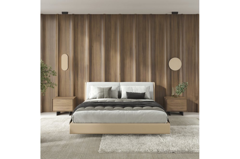 Тумба Miramar орех / черный матовый