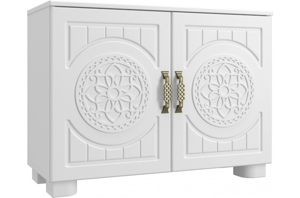 Тумба Монблан МБ-30К белое дерево