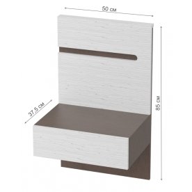 Прикроватная тумба Виго 500