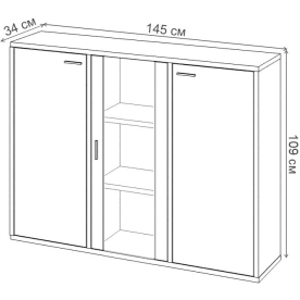 Тумба СУ ш3в1+2ФГ+1ФС