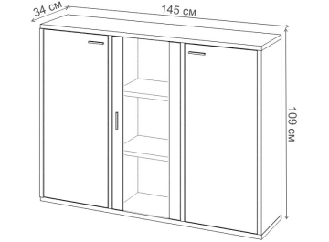 Тумба СУ ш3в1+2ФГ+1ФС