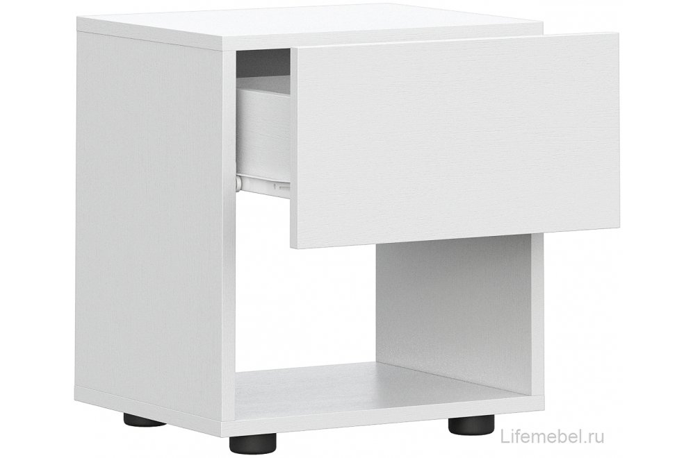 Тумба Страйк с ящиком белый