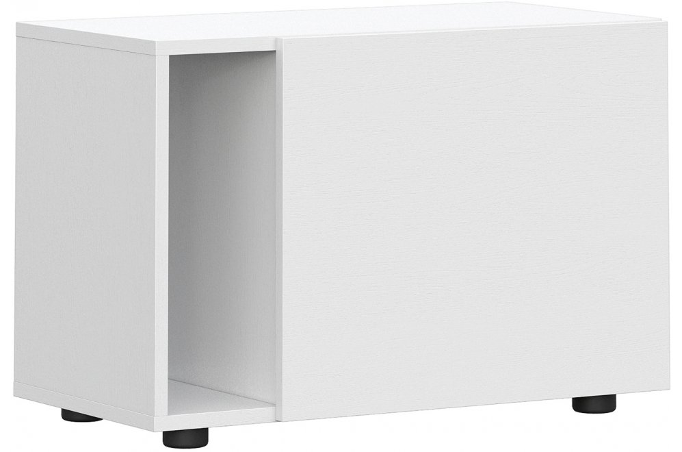 Тумба Страйк со створкой белый