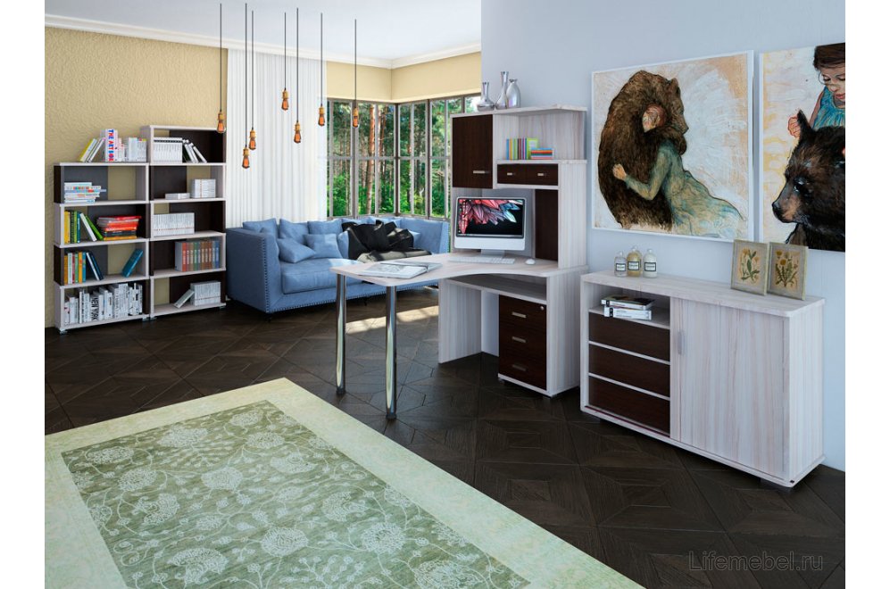 Комод ТБ-45 КВ карамель / венге