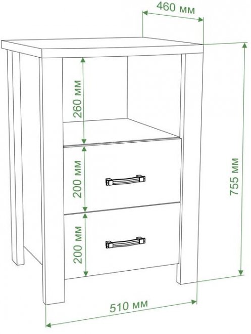 Тумба ТБД ШБЕ шамони / белая