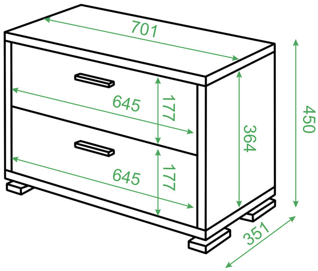 Тумба ТМ-50 В венге
