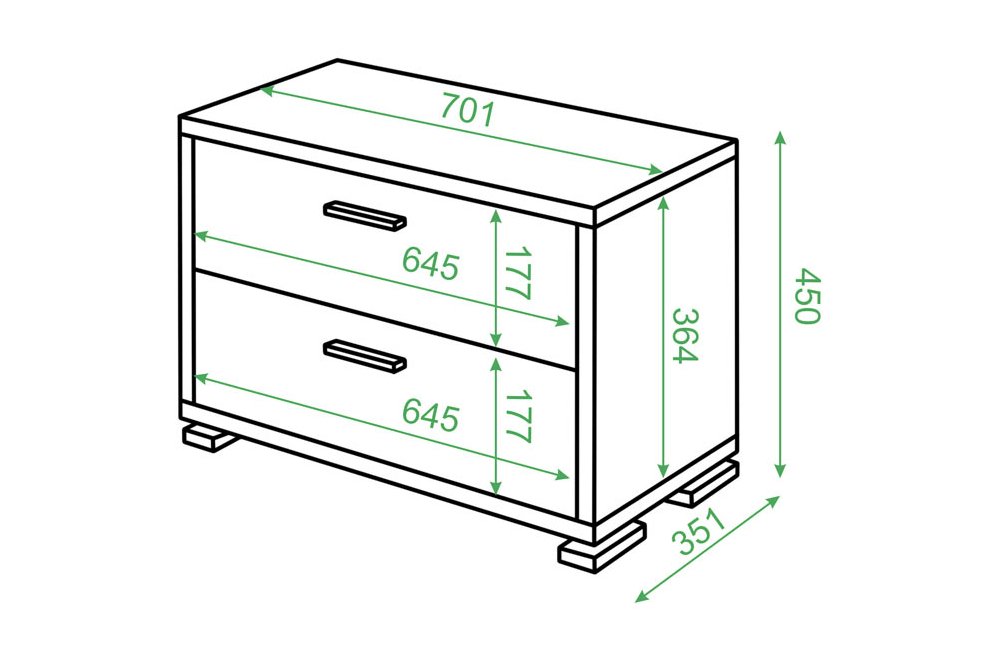 Тумба ТМ-50 В венге