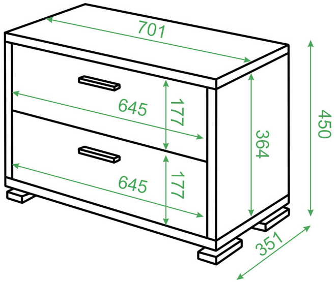 Тумба ТМ-50 ВК венге / карамель