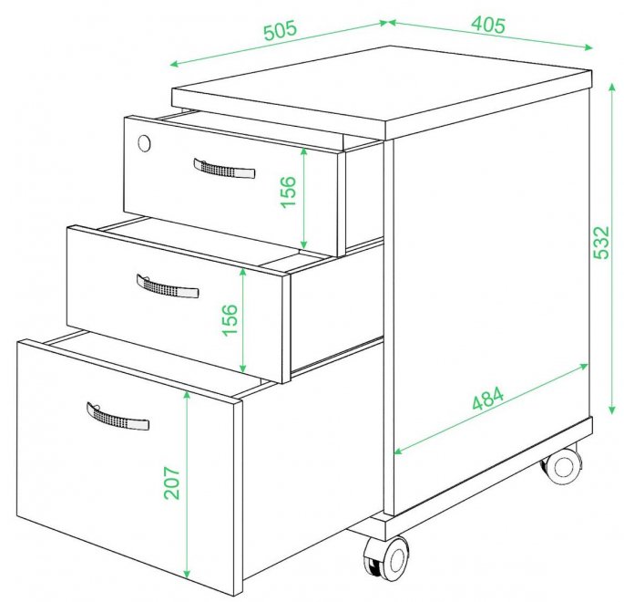 Тумба ТС-2 венге