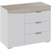 дуб сонома / белый ясень