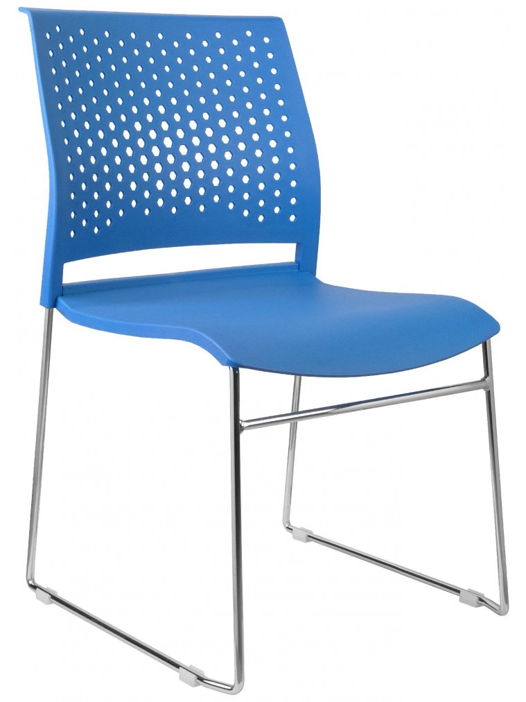Кресло RCH D918 D918-1 синий пластик