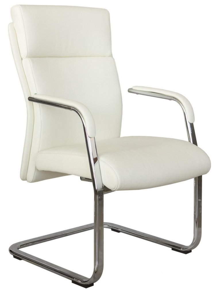 Кресло RCH С1511 натуральная кожа белый 6207