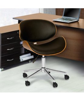 Офисное кресло Luminary Harmony черный;коричневый