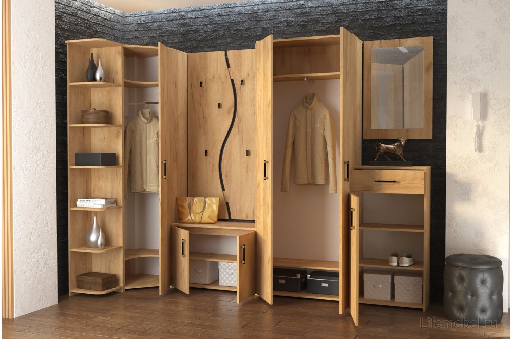 Тумба Агата АТ-2 дуб крафт золотой