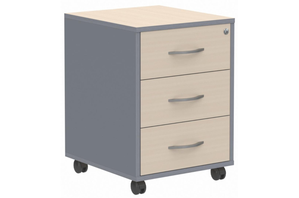 Тумба Imago ТМ-3.А клен / металлик