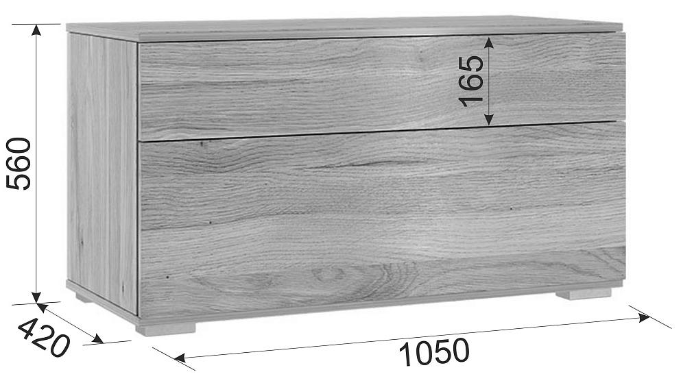 Тумба Лайк 24.01 дуб мария