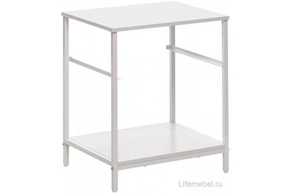 Тумба Линкс с ящиком и полкой белая