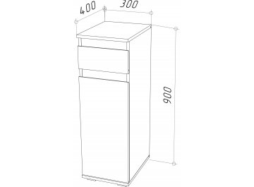 Тумба Шторм КМ-30