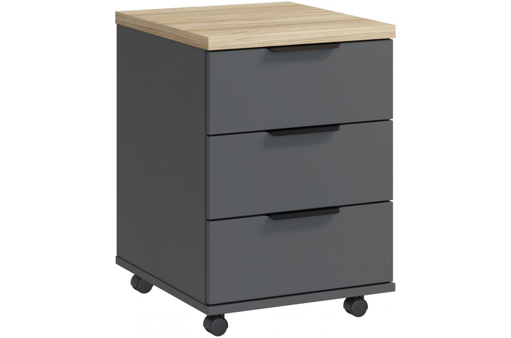 Тумба Скайлайт СЛ-12К блеквуд ячменный / графит